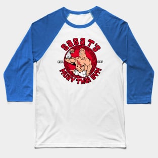 Sagat's Muay Thai Gym Baseball T-Shirt